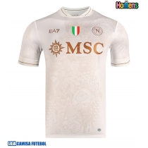 Camisa de Futebol SSC Napoli Rasmus Hojlund #19 Equipamento Secundário 2025-26 Manga Curta